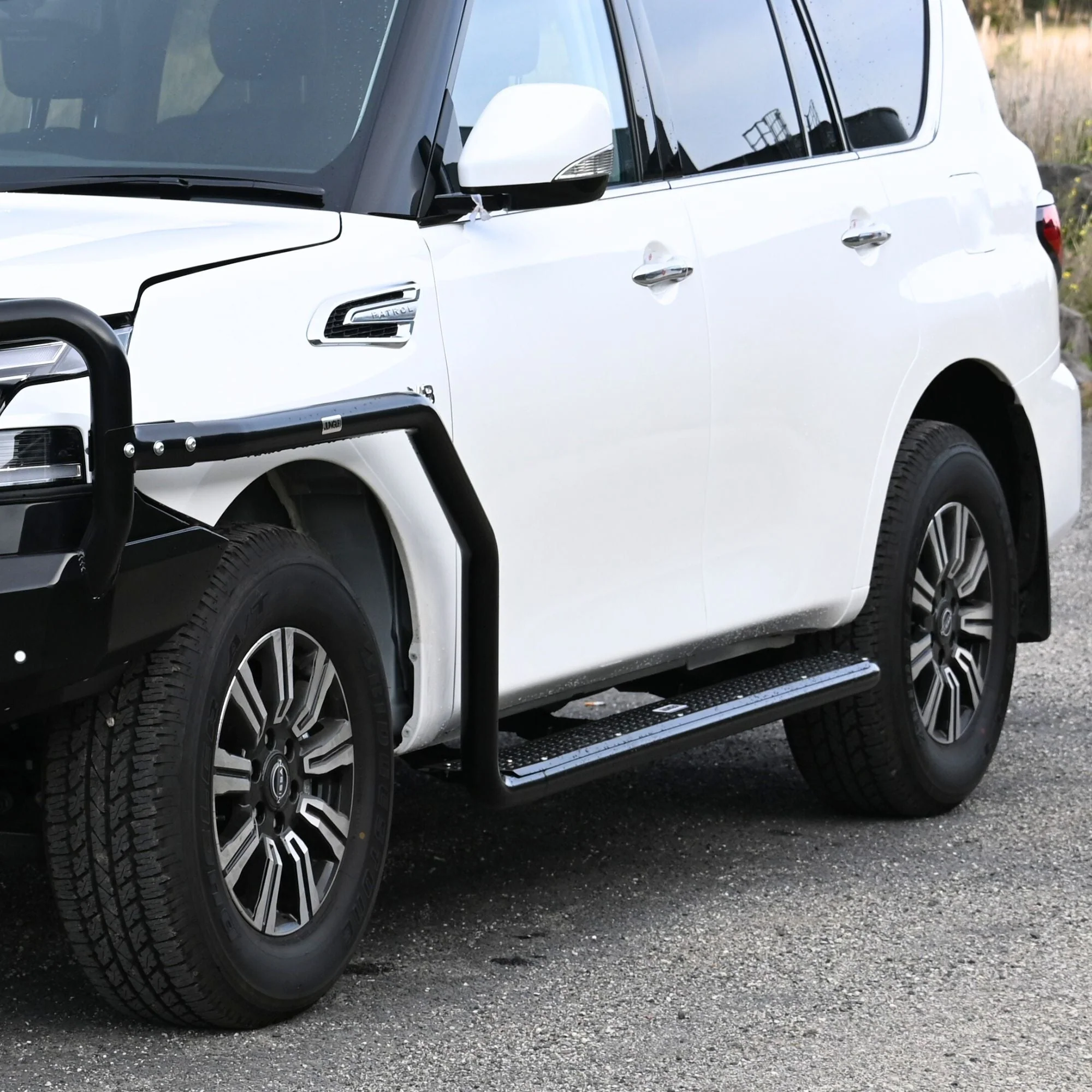Nissan Patrol (2019-2025) Y62 Jungle 4x4 Commercial Side Steps - Image 3