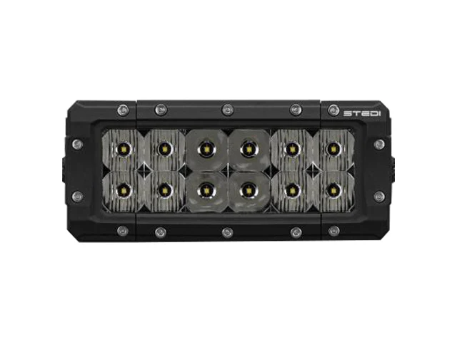 STEDI 8 inch ST4K 12 LED Double Row Light Bar (Each) - LEDST4K-8-12L