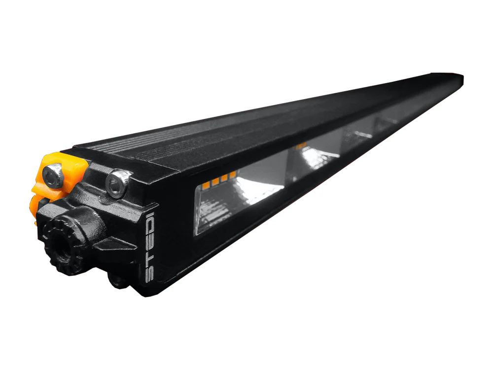 STEDI Micro V2 26 Inch 48 LED Flood Light (Amber) (Each) - LEDMICRO-72W-AMBER
