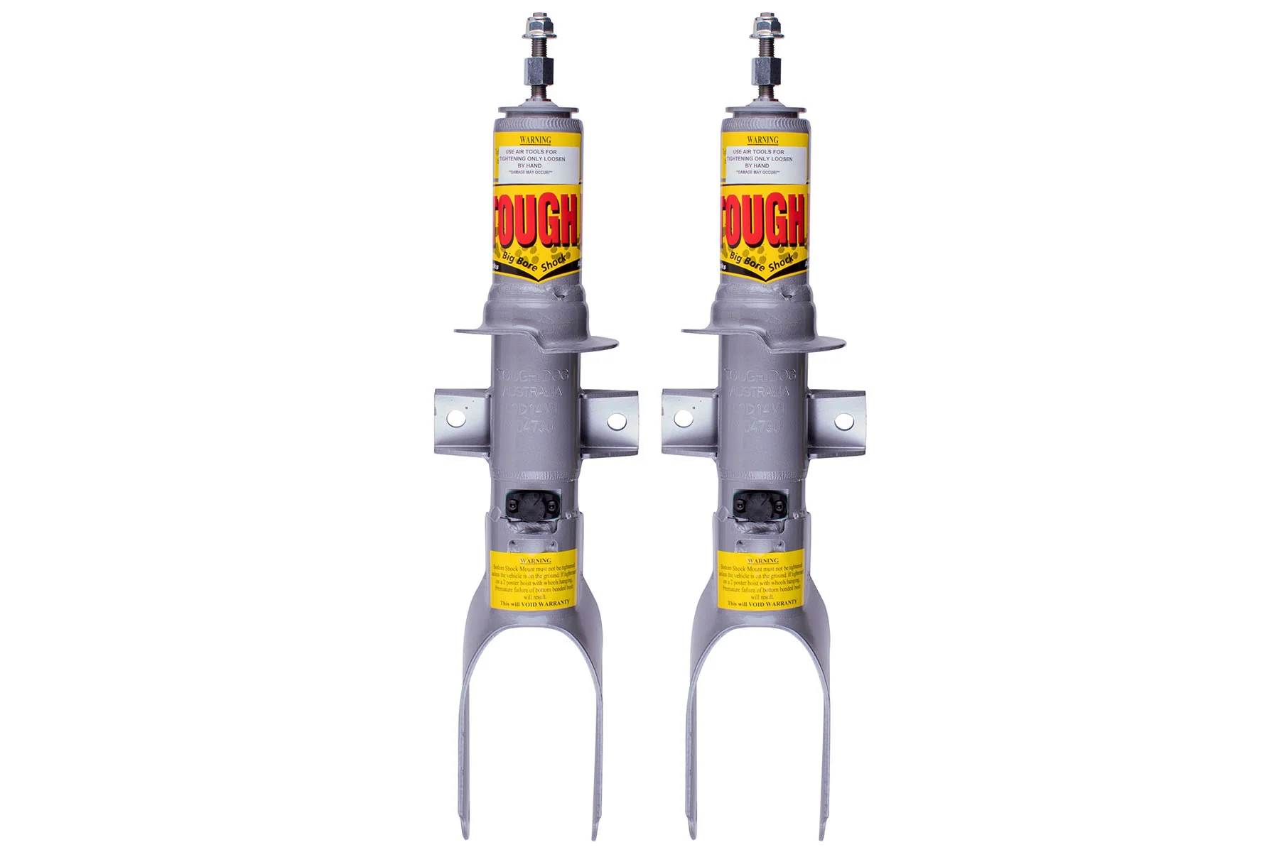 Volkswagen Amarok (2010-2022) Tough Dog 40mm 9 Stage Adjustable Front Shocks (Pair)