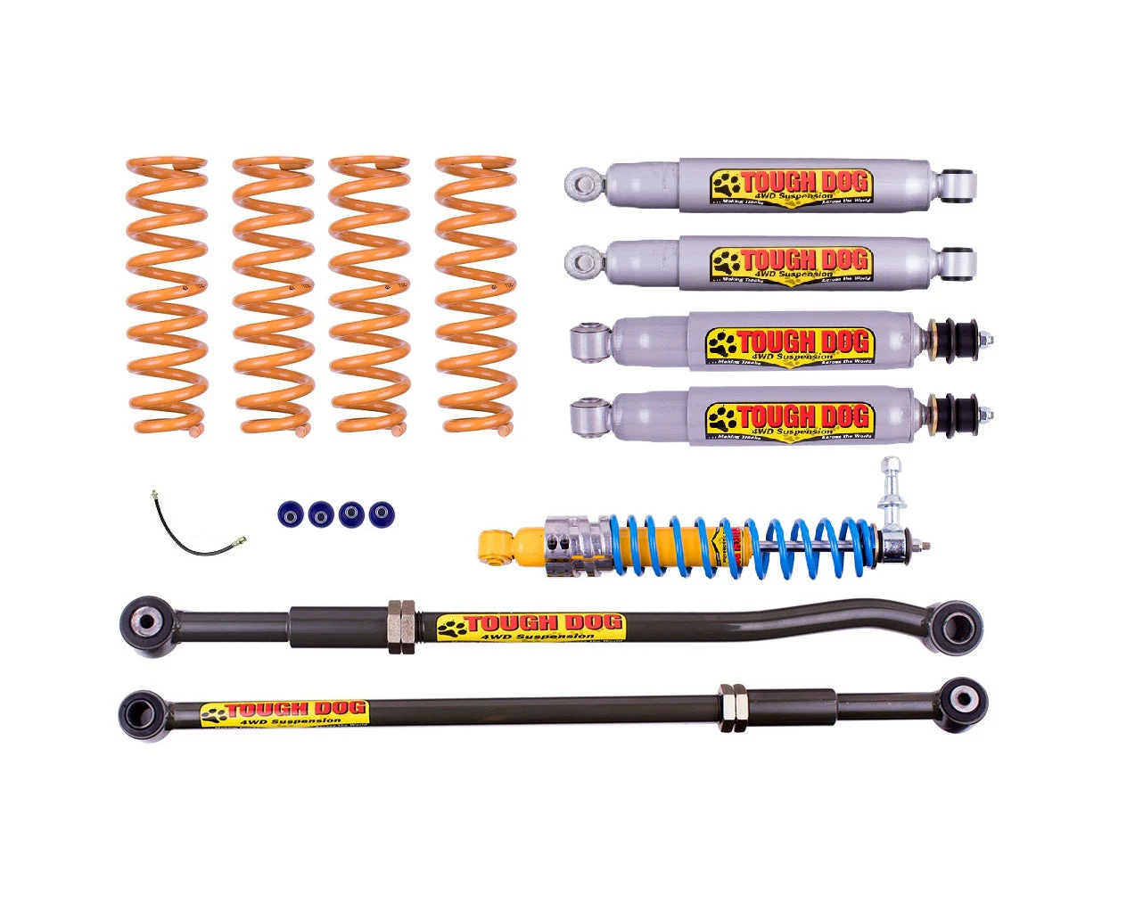Suzuki Jimny (2005-2018) 80MM Suspension Lift Kit - Tough Dog Foam Cell
