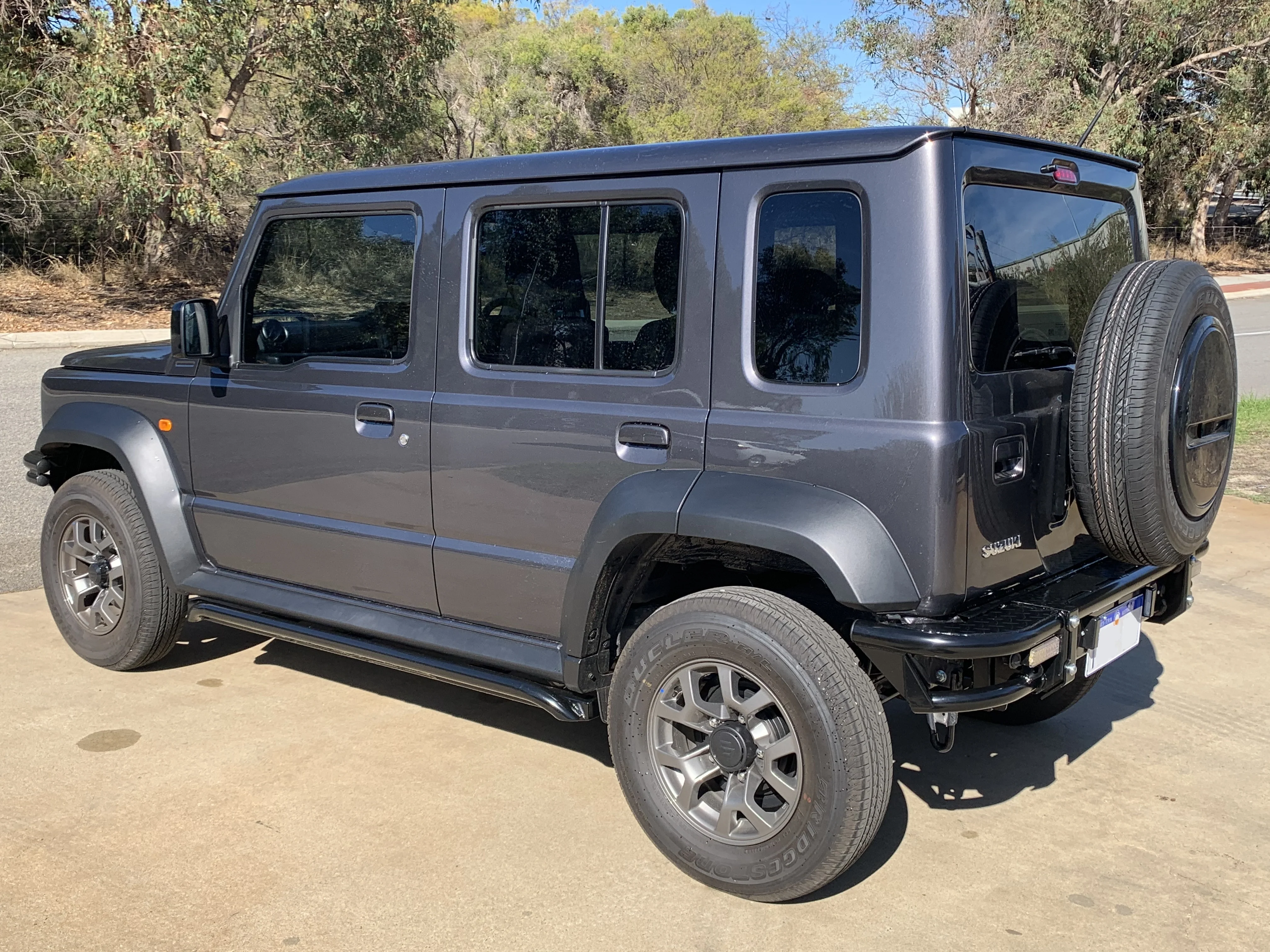 Suzuki Jimny (2018-2023) 5 Door 1.5i GLX Xrox® Rear Step Tube Bar - Image 2