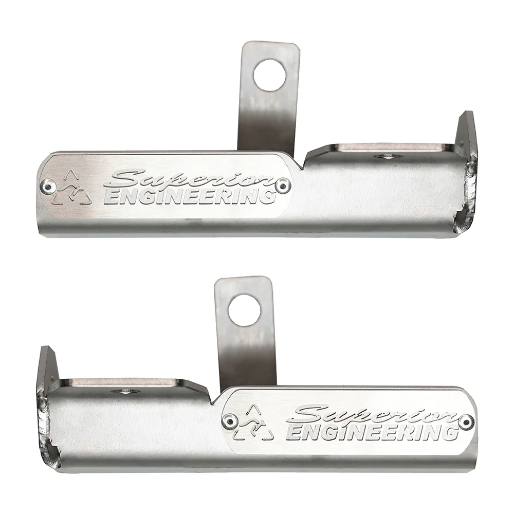 Suzuki Jimny (2018-2030) 05/2018 onwards Superior Engineering Shock Guards 304 Stainless Steel Suitable For Suzuki Jimny 05/2018 on -