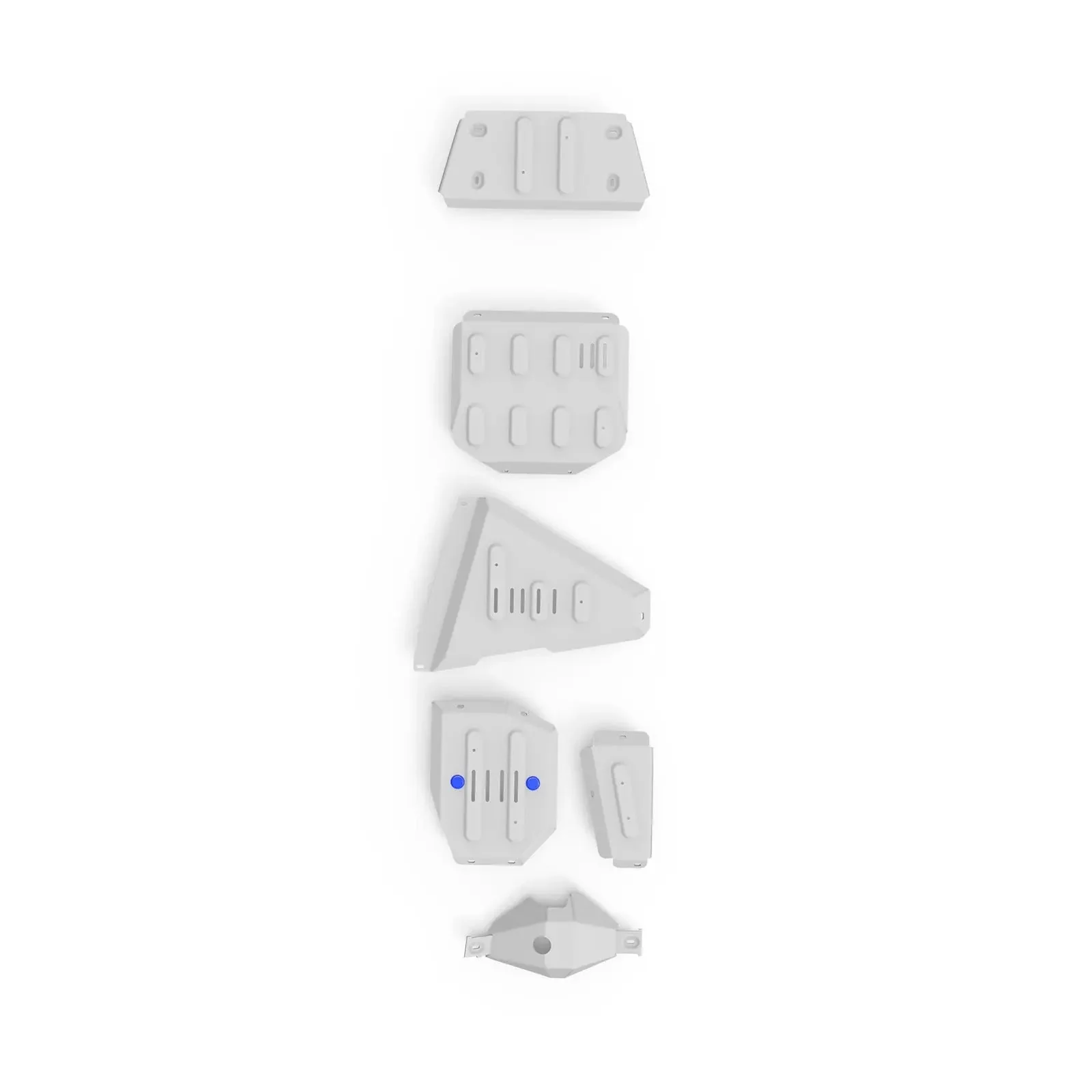 Suzuki Jimny (2018-Present) 4x4 Bash Plate Set – Rear Diff, Fuel Tank, Transmission, Transfer Case & Steering Bash Plate
