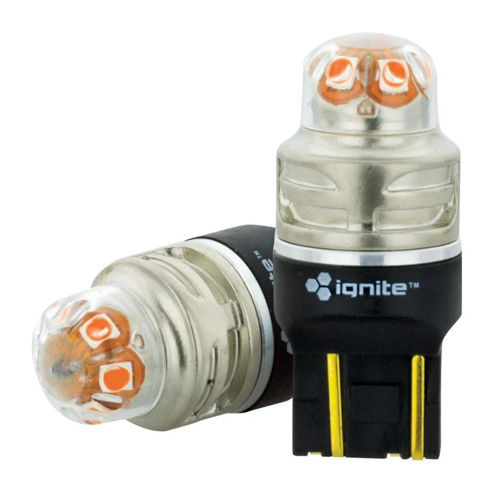 T20 WEDGE RED 12/24V 900 LUMENS (PKT2)