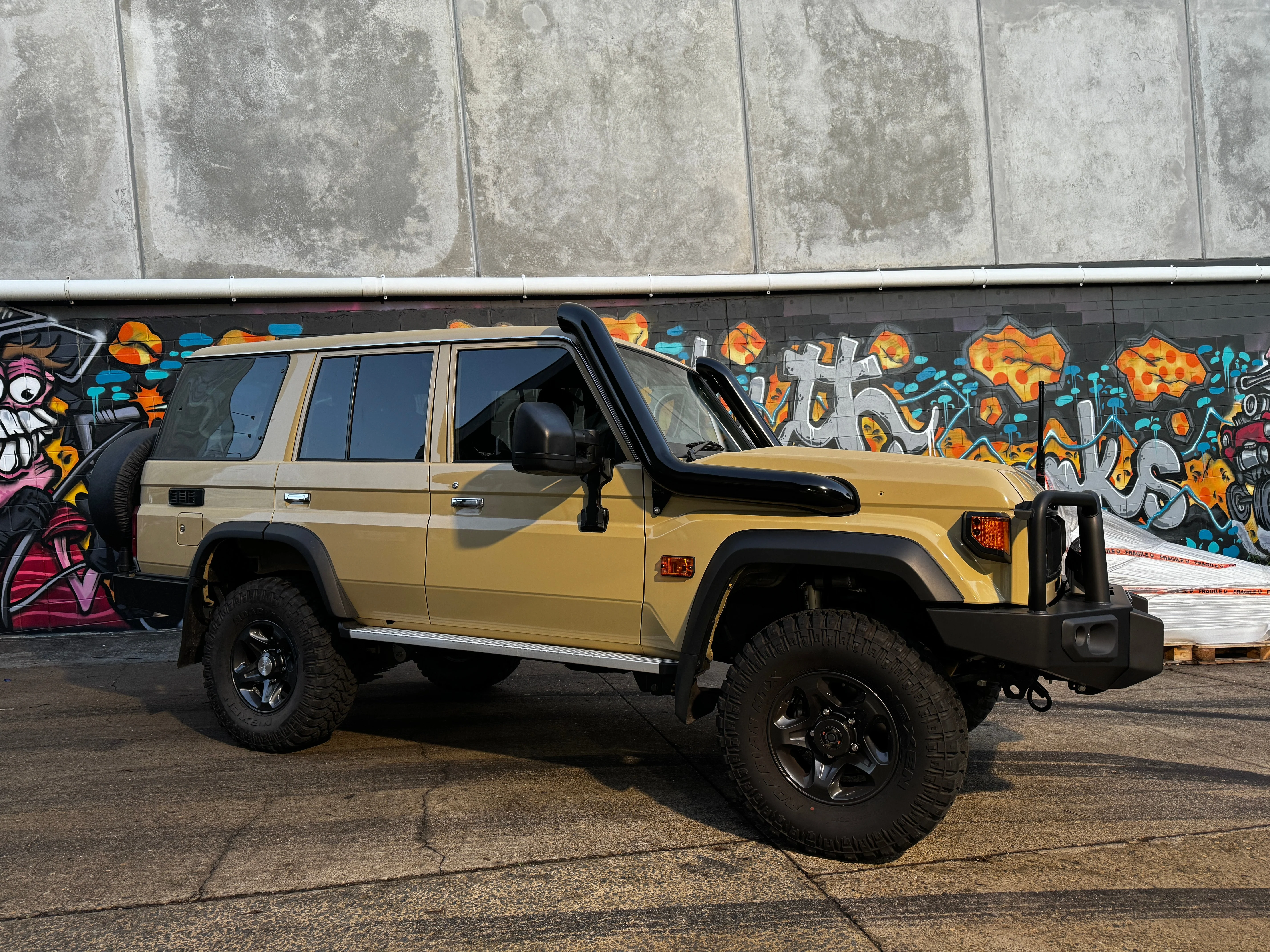Toyota Landcruiser (2024-2026) Facelift 79 Series LandCruiser 5" Stainless Steel Snorkel Kit - Meredith Metalworks - Image 2