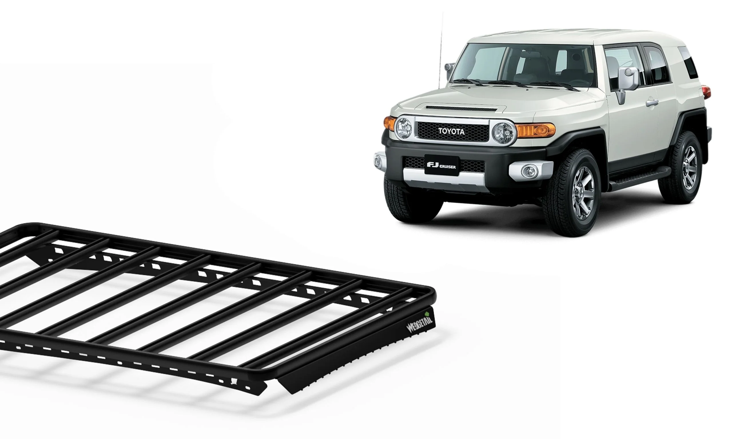 Toyota FJ Cruiser (2011-2017) Wagon Wedgetail Platform Roof Rack - Image 2