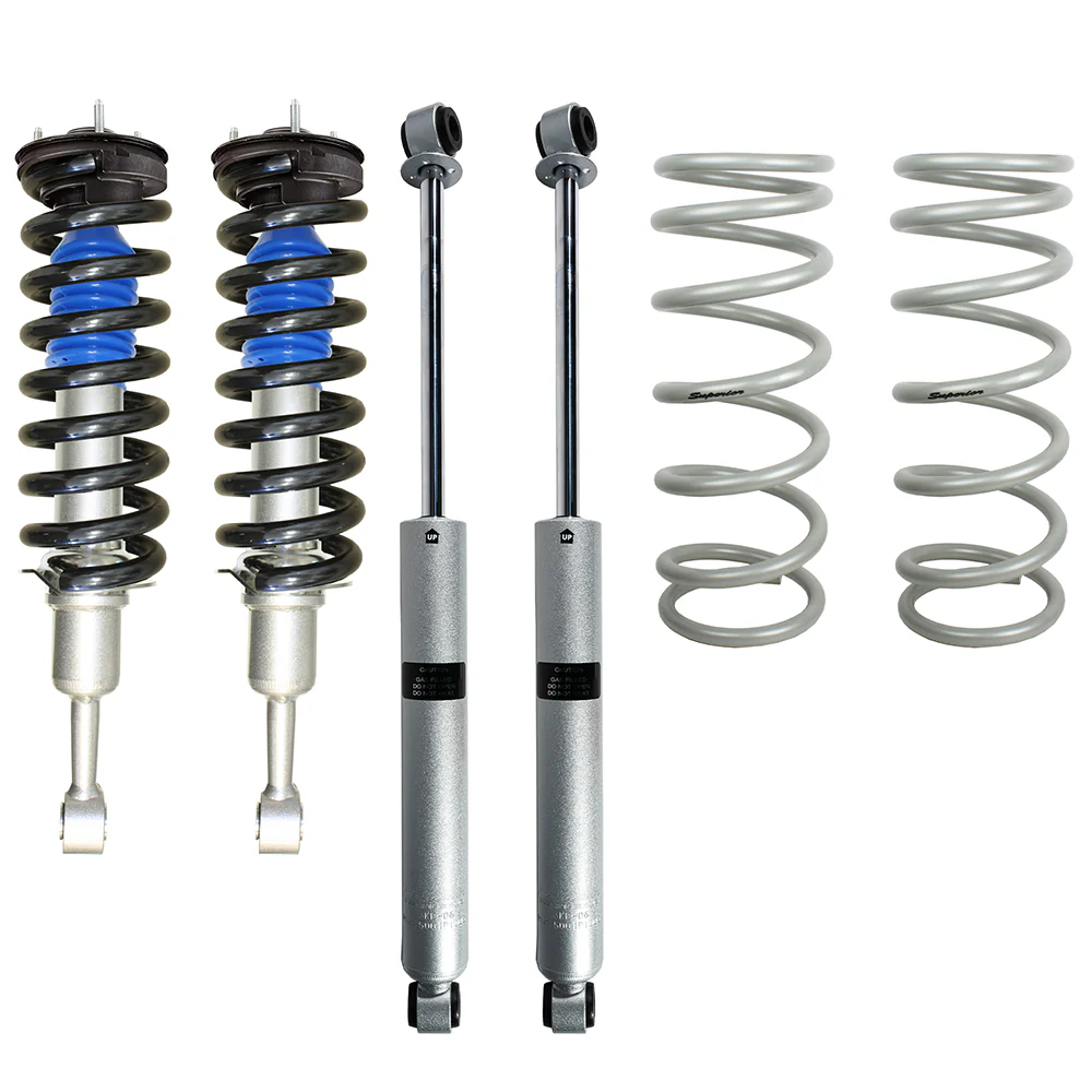 Toyota FJ Cruiser Series 1 [2010 - 12/2016] Wagon Petrol 4.0ltr Superior Nitro Gas Twin Tube 3 Inch (75mm) Lift Kit Suitable For Toyota Prado 120 Series/FJ Cruiser (Kit) - SUP-NG-PRD1203