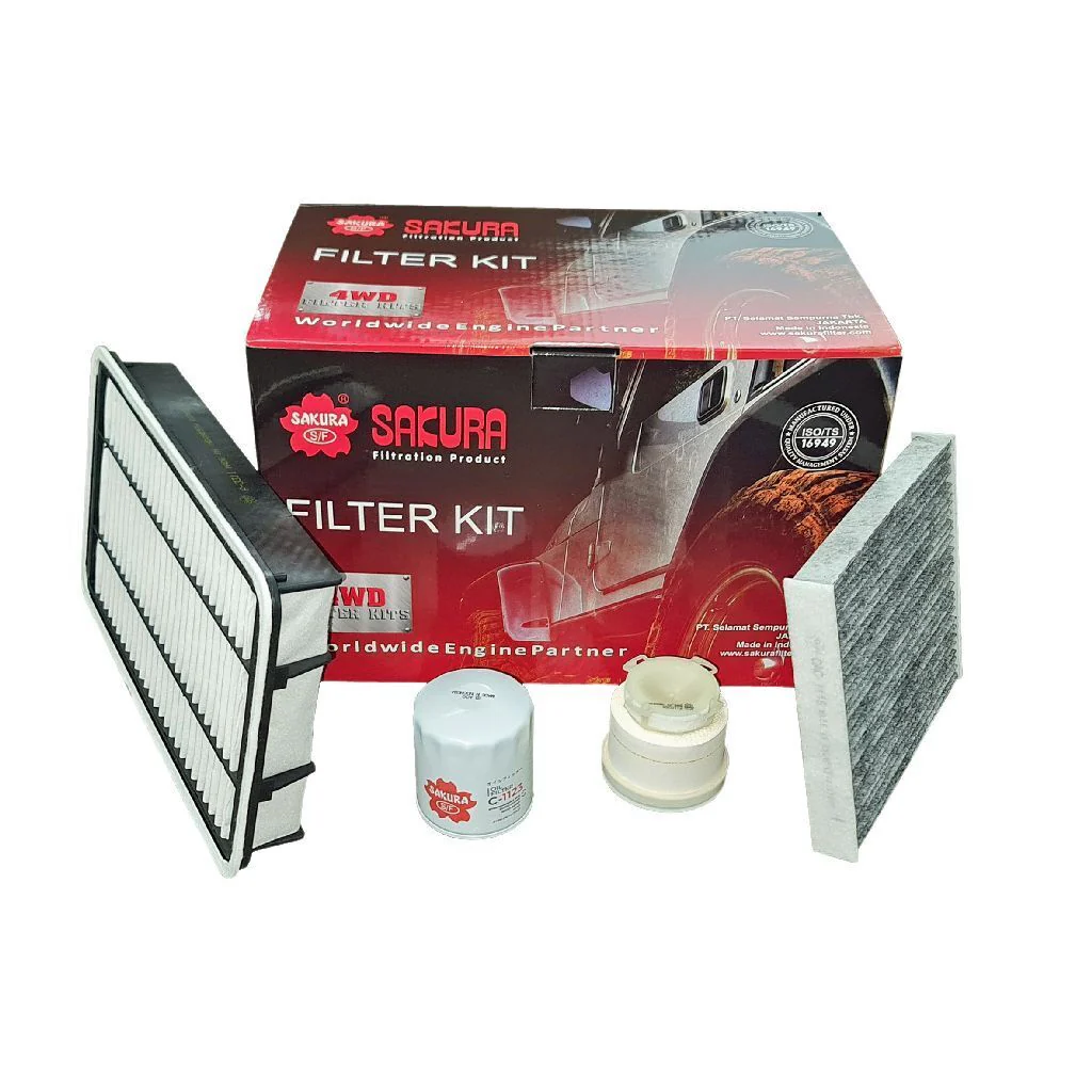 Toyota Hiace (2006-2015) Sakura Filter Kit Oil Air Fuel Toyota Hiace KDH206
