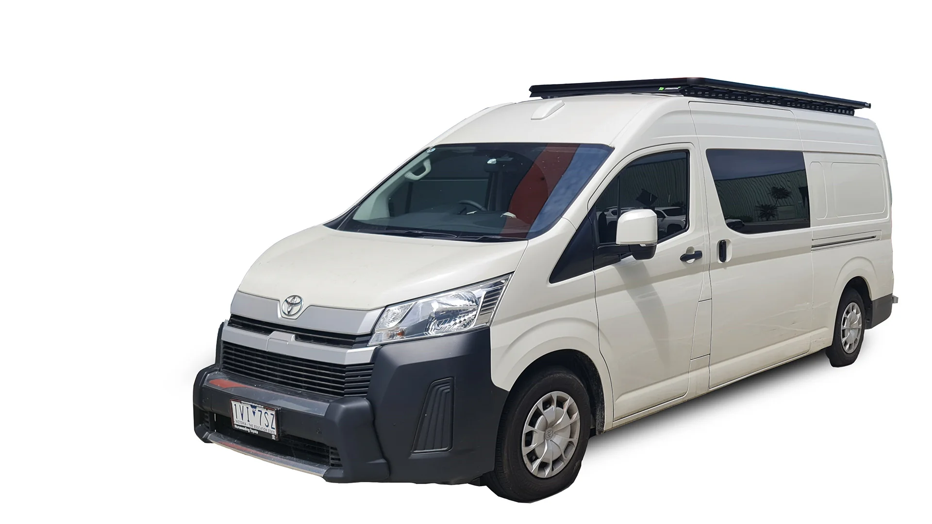 Toyota Hiace (2019-2025) H300 LWB Low Roof Wedgetail Platform Roof Rack - Image 3