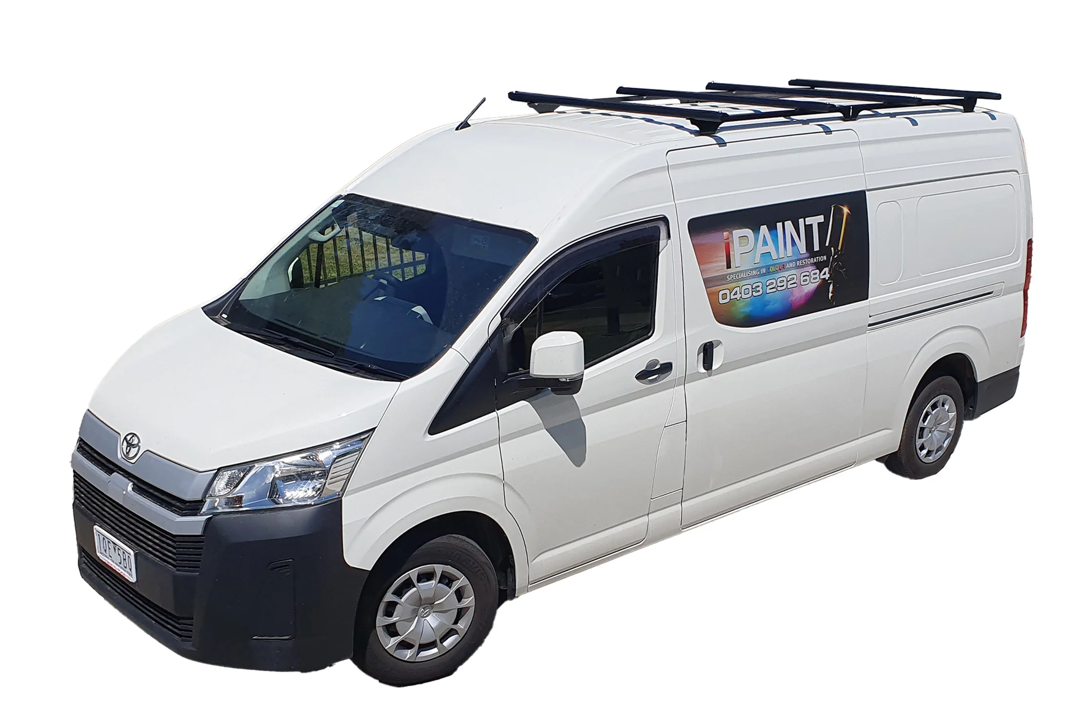Toyota Hiace LWB (05/19 – Current) Trademax Crossbars x 4 Wedgetail - Image 2