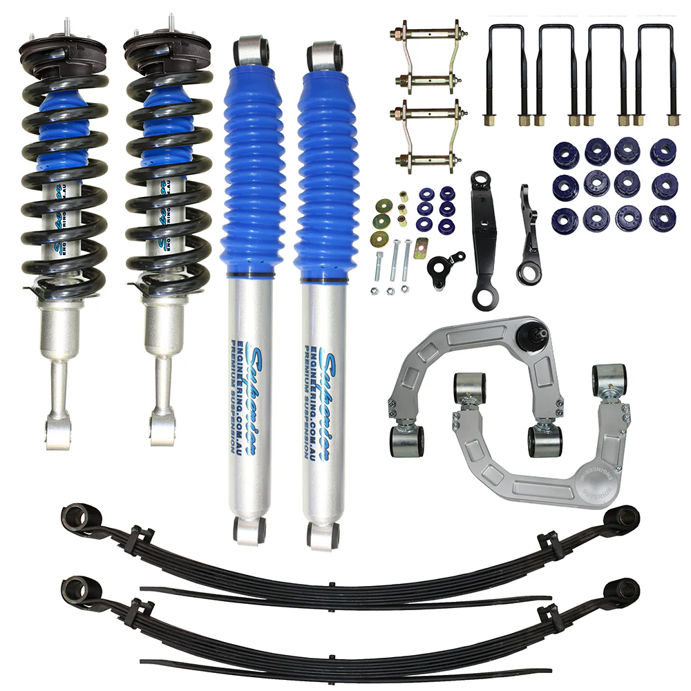 Toyota Hilux (07/2015-current) Superior Engineering Superior Nitro Gas Twin Tube 3 Inch (75mm) Lift Kit Suitable For Toyota Hilux 2015 on (Kit) - SUP-NG-REVO3