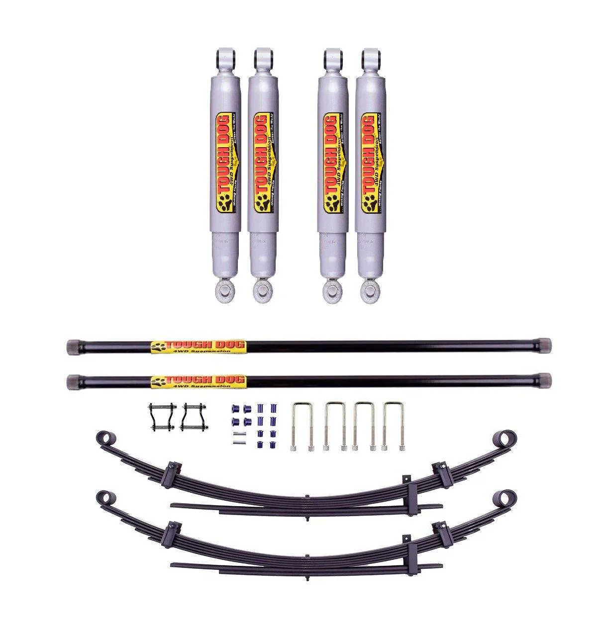 Toyota Hilux (11/1997-2004) N60 40/50mm suspension lift kit - Tough Dog Foam Cell - Image 2