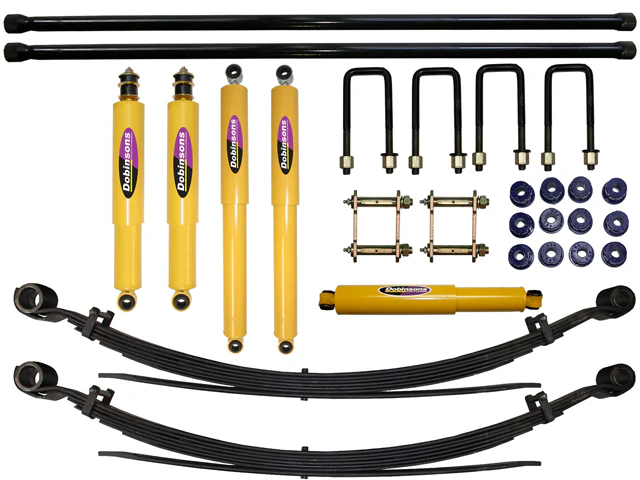Toyota Hilux (1988-02/2005)  Ute Petrol 2.7, 2.7 & 3.4ltr Superior Engineering Dobinson 2 Inch (50mm) Lift Kit Suitable For Toyota Hilux/4Runner IFS (Kit) - DOB2IFS
