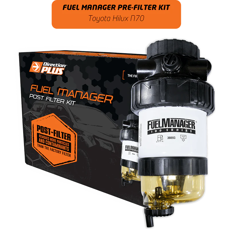 Toyota Hilux (2004 - 2015) KUN 3.0 TURBO DIESEL POST-FILTER KIT - PF612DPK