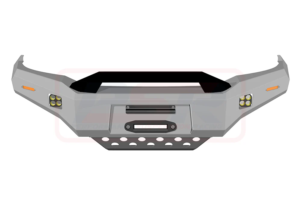 Toyota HILUX (2005 - 2015) N70 11-15 Ambush Sheet Metal Hoop Bullbar - Image 3