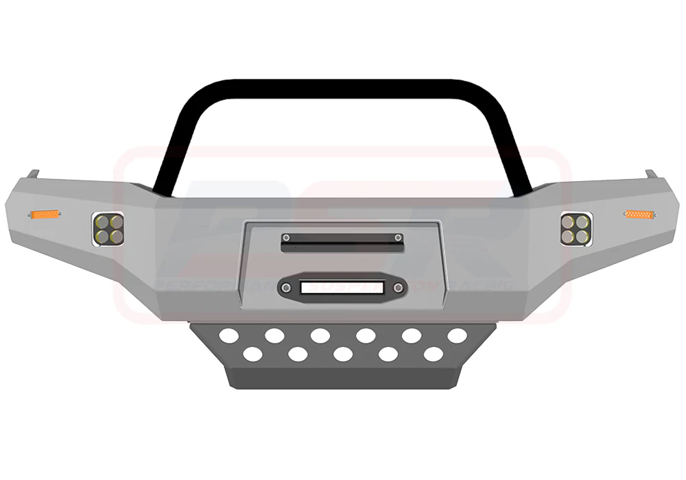Toyota HILUX (2005 - 2015) N70 11-15 Ambush Single Hoop Bullbar - Image 3