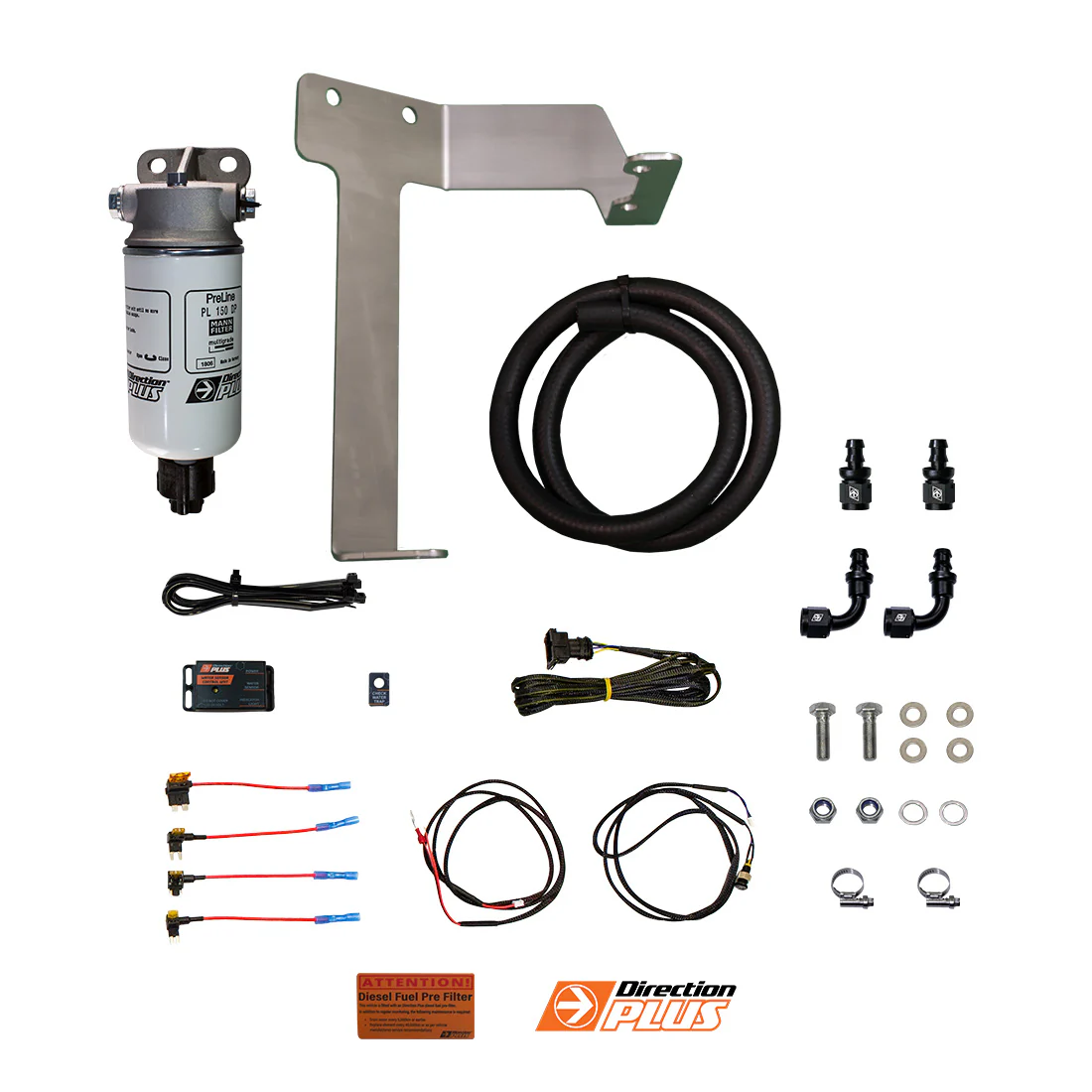 Toyota Hilux (2011-2015) N70 1KD Direction Plus Preline-Plus Pre-Filter & Provent Combo Kit (PLPV613DPC) - Image 4