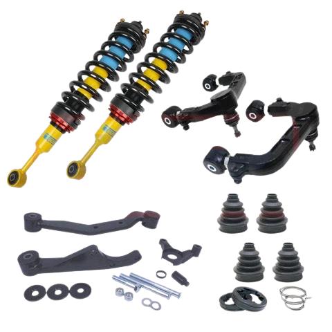 Toyota Hilux (2015-2024) N80 PSR BILSTEIN Front 2-4" Adjustable Lift Kit (Adjustable Struts, diff drop, control arms)