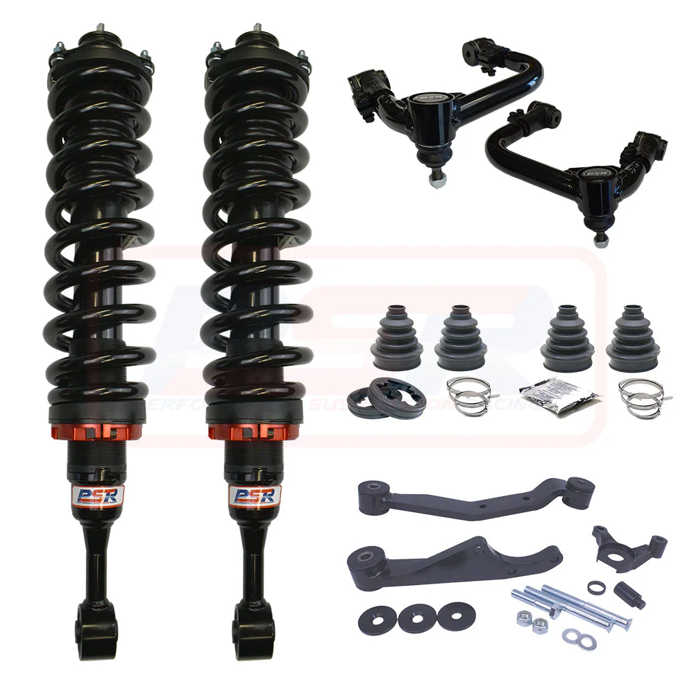 Toyota Hilux (2015-2024) N80 PSR TTG Front 3" Lift Kit (Adjustable Struts, diff drop, control arms) - Image 2