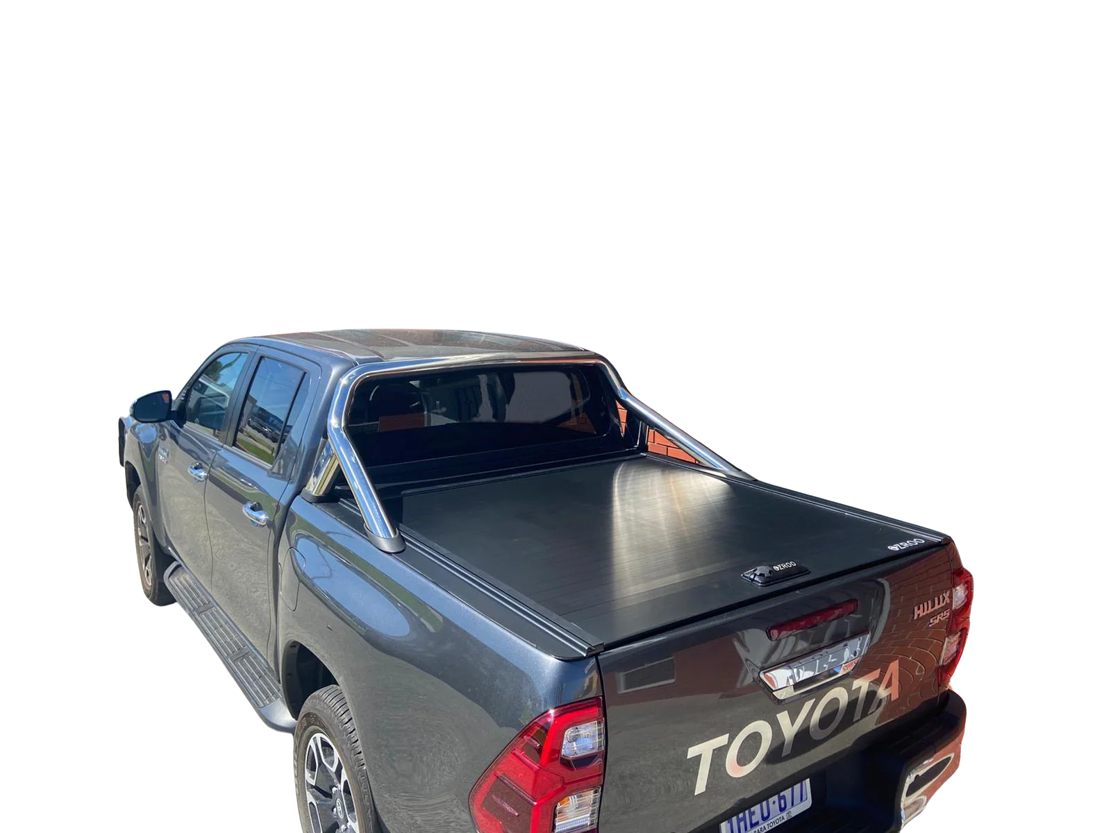 Toyota Hilux (2015-2025) EXTRA CAB GUN Lockable Roller Ute Tray Cover - Image 2