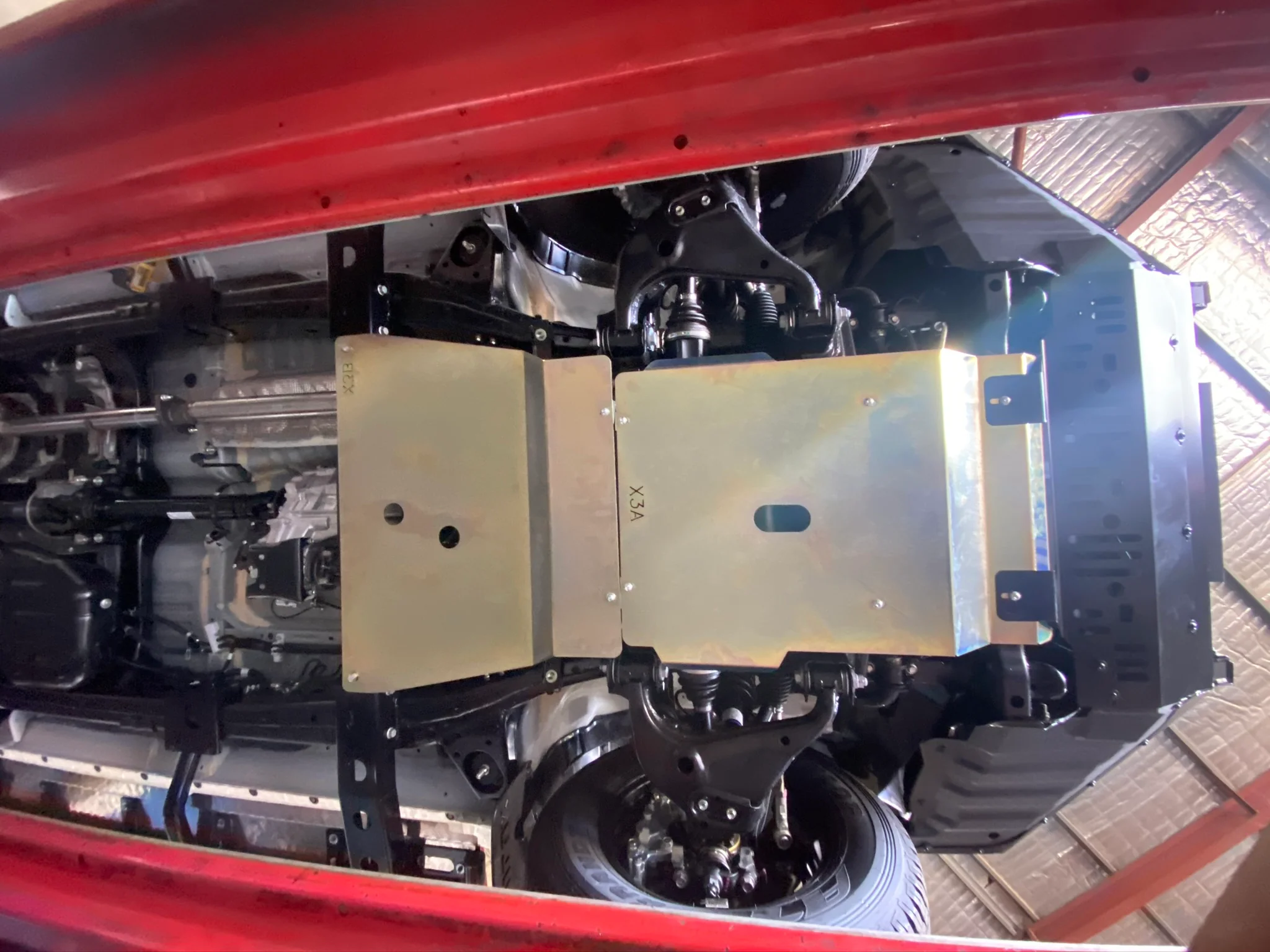 Toyota Hilux (2015-2024) Xrox Sump/Front Diff Guard Bash Plate Under Body Guard - Image 3