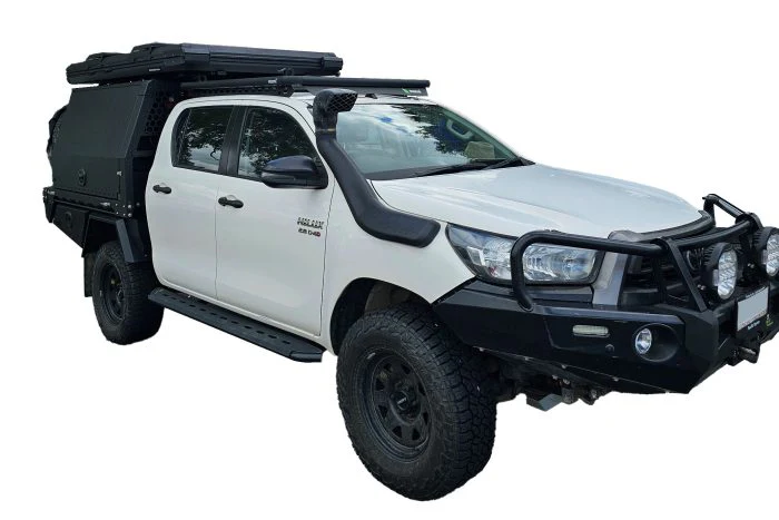 Toyota Hilux (2015-2025) GUN N80 Extra Cab Wedgetail Platform Roof Rack - Image 2