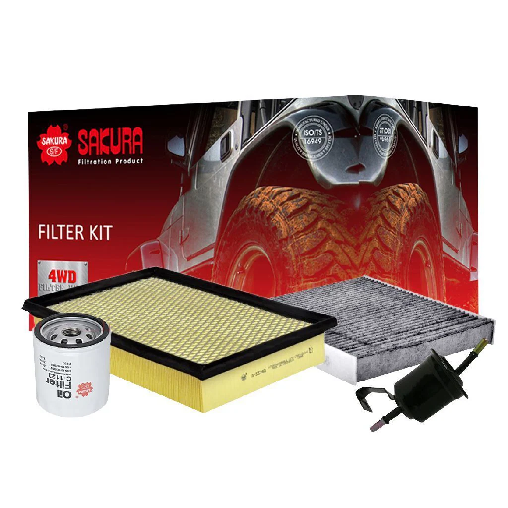Toyota Hilux (2015-2025) Sakura Filter Kit Oil Air Fuel Toyota Hilux GGN120R