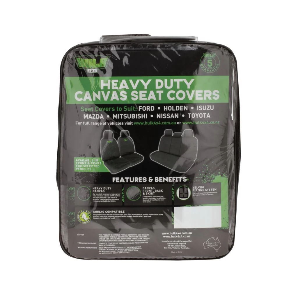 Toyota Hilux (2015-2025) Toyota HiLux Workmate/Single Cab - Front Seat Covers
