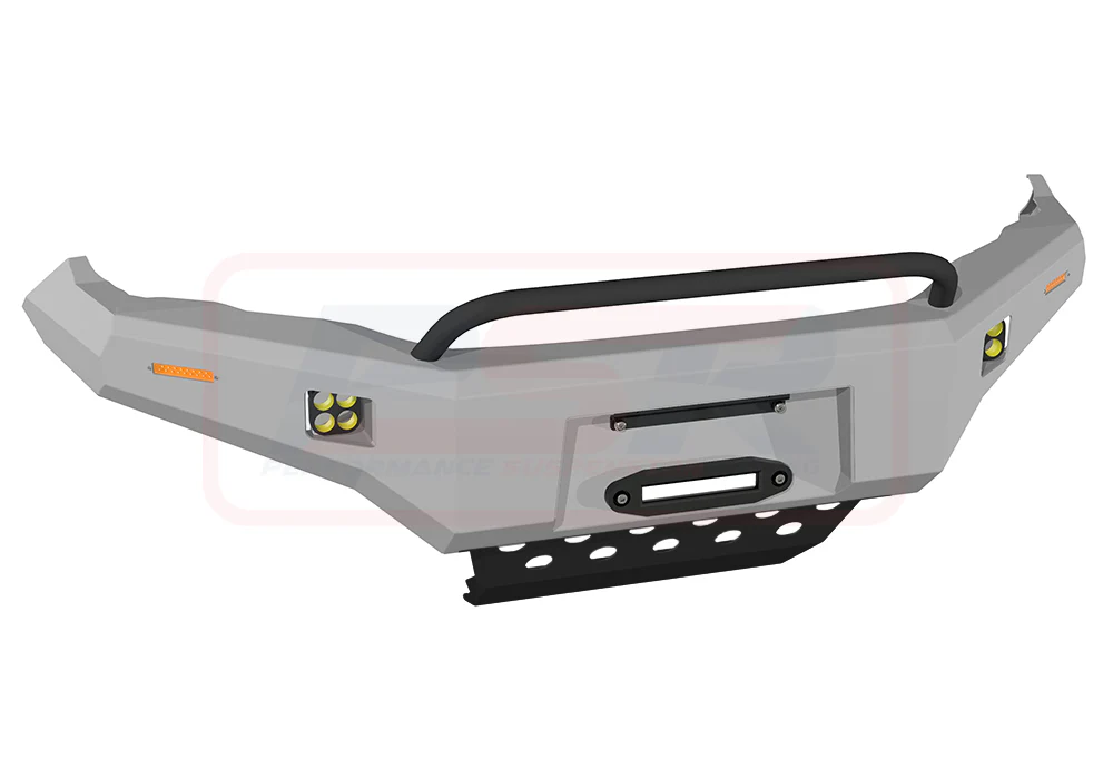Toyota HILUX (2015 - On) N80 MK1-MK2 2016-4/2020 Ambush Low Single Hoop Bullbar - Image 5