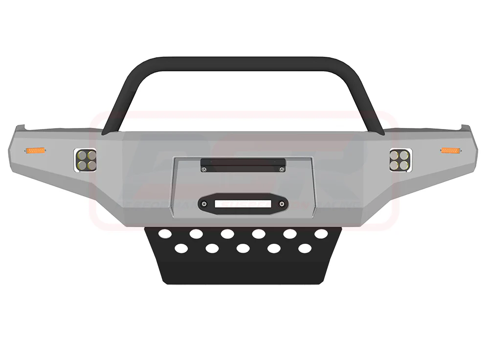 Toyota HILUX (2015 - On) N80 MK1-MK2 2016-4/2020 Ambush Single Hoop Bullbar - Image 4