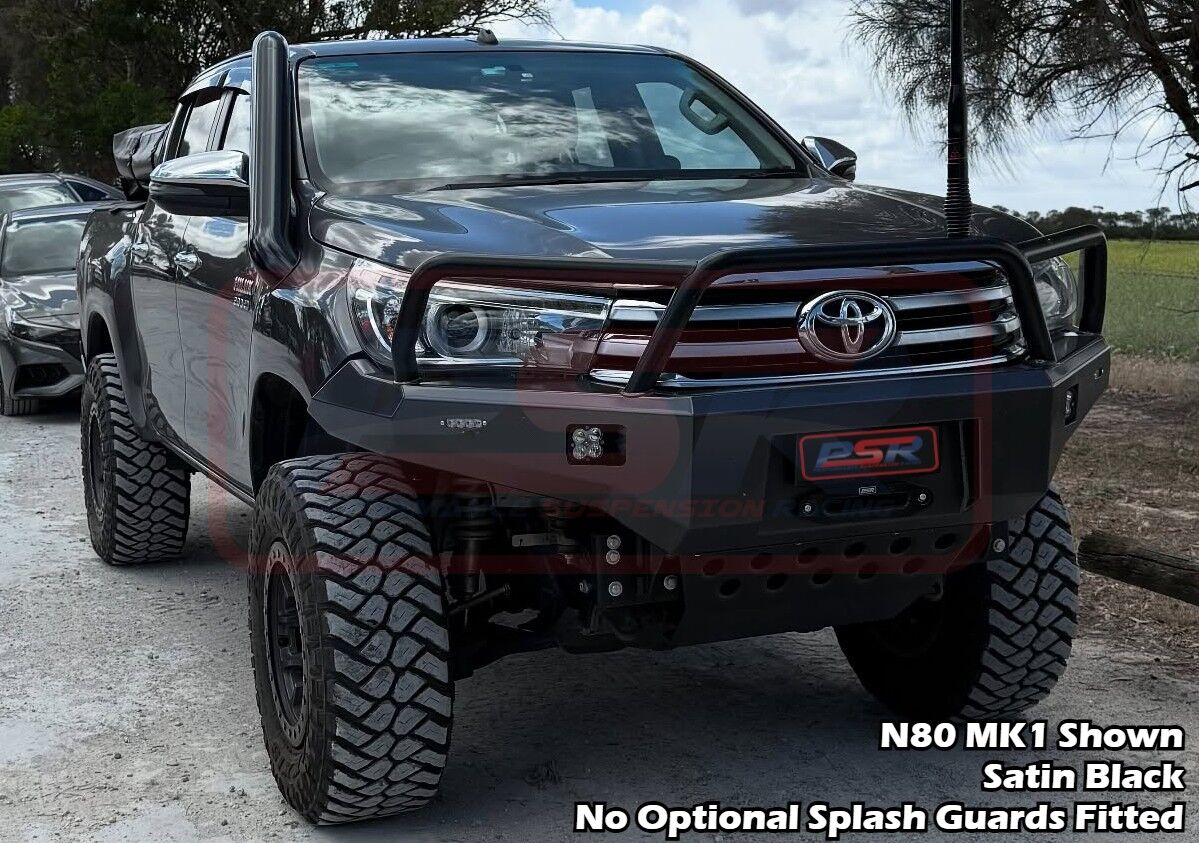 Toyota HILUX (2015 - On) N80 MK1-MK2 2016-4/2020 Ambush Triple Hoop Bullbar - Image 4