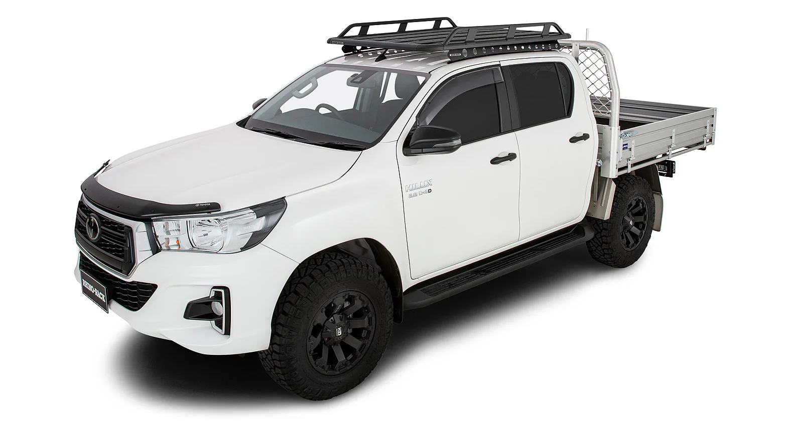 Toyota Hilux (2016-2022) Rhino-Rack Backbone & Pioneer Platform Tray Tradie Rack - Image 6