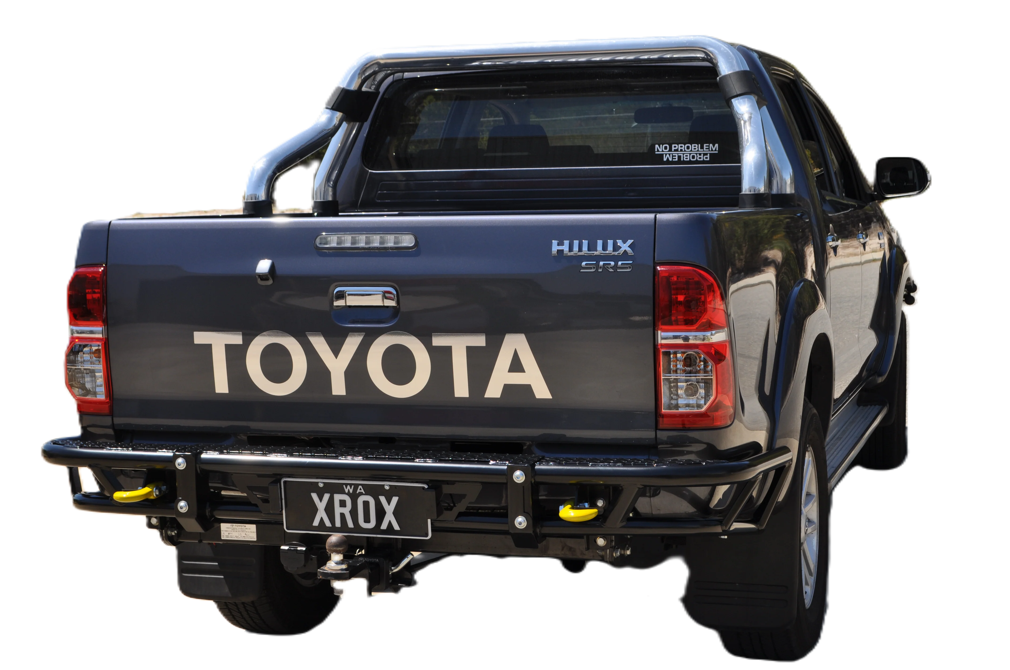 Toyota Hilux (2019-2024) Xrox® Rear Step Tube Bar - Image 2