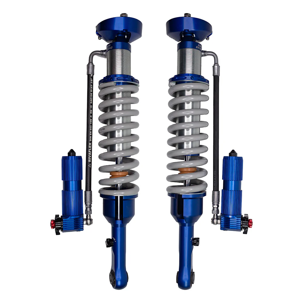 Toyota Hilux (2022-07/2025) Ute All All Superior Engineering Superior 3 Way Adjustable 2.5 Monotube Remote Reservoir Shock Kit 3-4 Inch (75-100mm) Lift Front Suitable for Toyota Hilux GR Sport - 1435TA6639A75-KIT