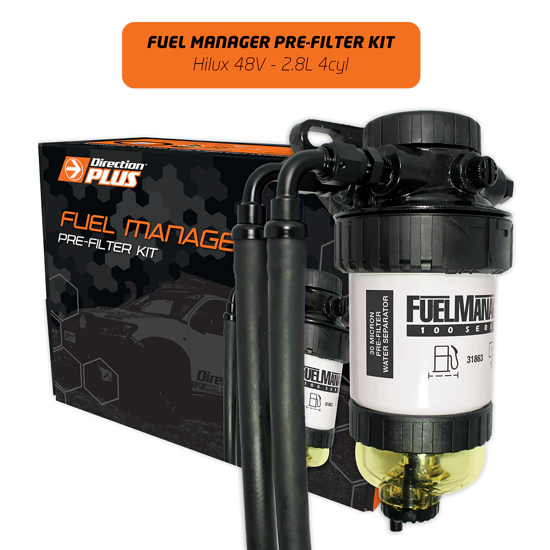 TOYOTA HILUX (2024-2025) GUN 2.8 48V TURBO DIESEL Fuel Manager Diesel Pre-Filter kit FM684DPK