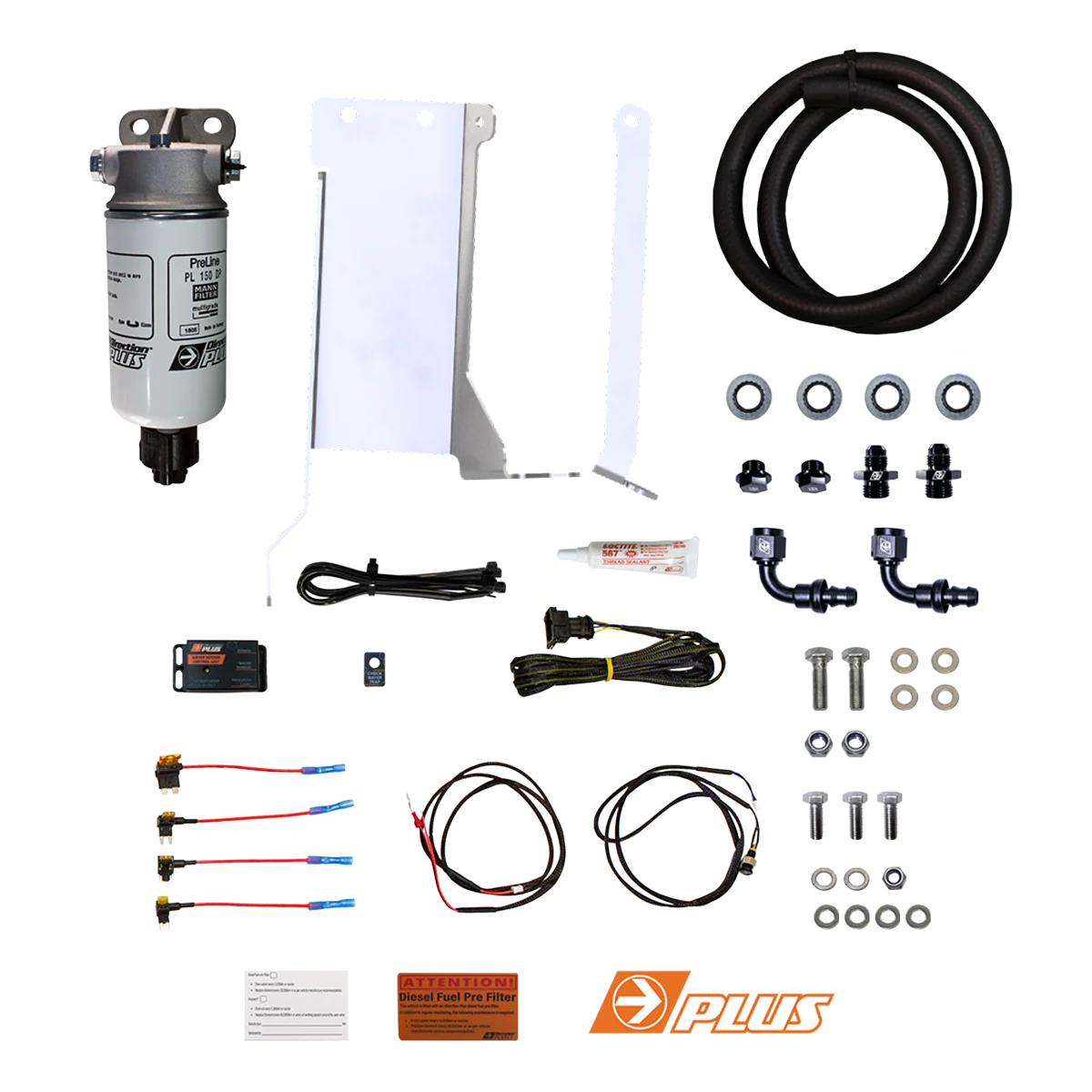 TOYOTA HILUX (2024-2025) GUN 2.8 48V TURBO DIESEL PreLine-Plus Pre-Filter kit PL684DPK - Image 2
