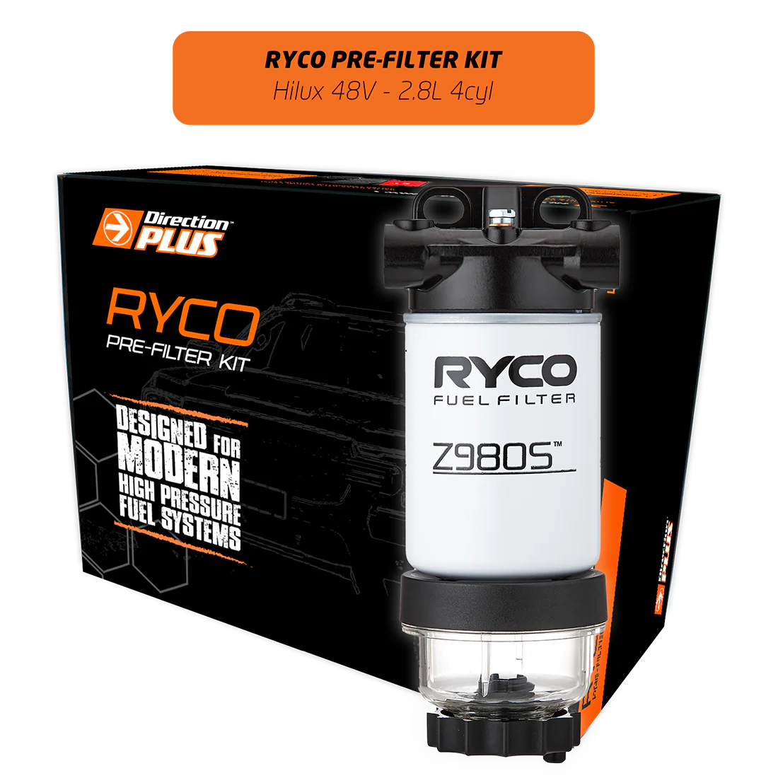 TOYOTA HILUX (2024-2025) GUN 2.8 48V TURBO DIESEL Ryco Diesel Pre-Filter kit RC684DPK - Image 2