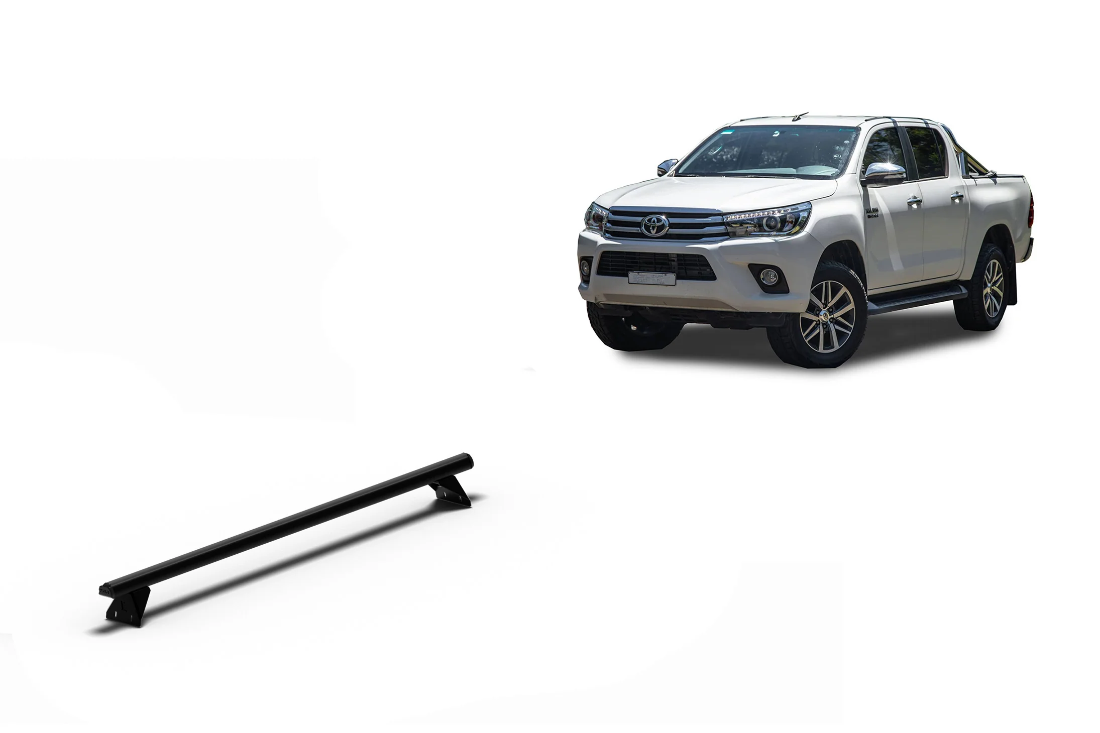 Toyota Hilux Dual Cab  (10/15 – 10/25) Trademax Crossbars x  1 Wedgetail