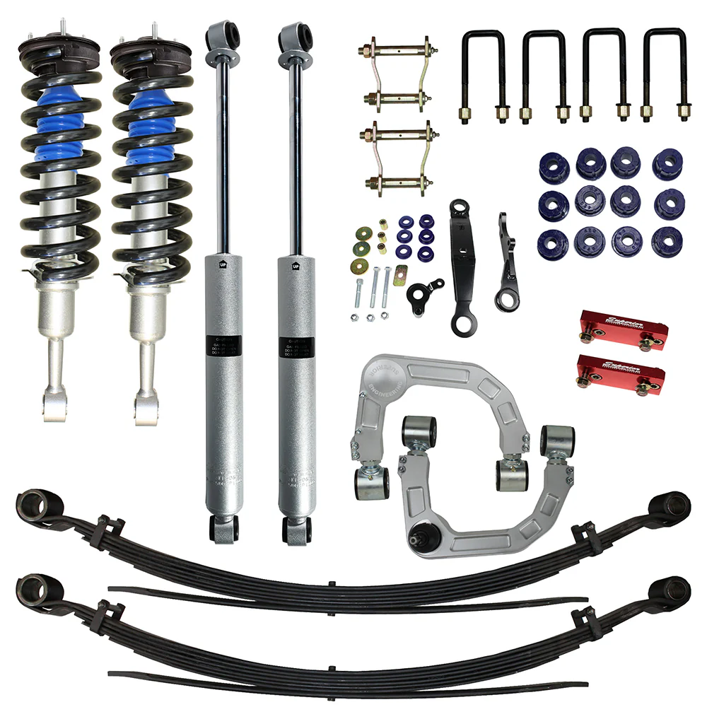 Toyota Hilux Strut Front [03/2005 - 06/2015] Ute Diesel 3.0ltr TD Superior Nitro Gas Twin Tube 3 Inch (75mm) Lift Kit Suitable For Toyota Hilux 2005-15 (Kit) - SUP-NG-VIGO3-T