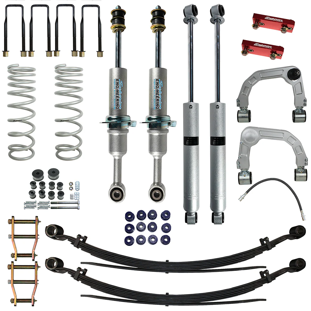 Toyota Hilux Strut Front [03/2005 - 06/2015] Ute Diesel 3.0ltr TD Superior Nitro Gas Twin Tube 4 Inch (100mm) Lift Kit Suitable For Toyota Hilux 2005-15 (Kit) - SUP-NG-VIGO4-T