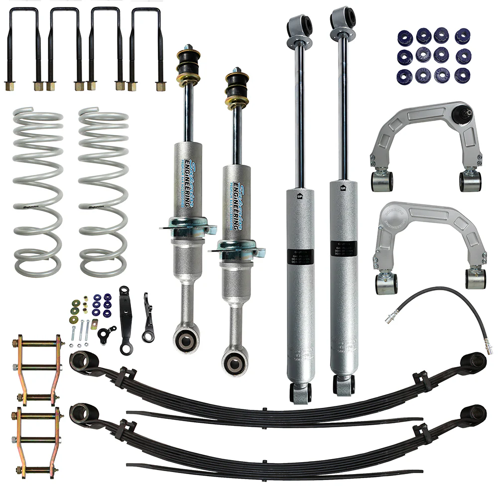 Toyota Hilux Strut Front [07/2015 - 07/2025] Ute Diesel 2.4 & 2.8ltr TD Superior Nitro Gas Twin Tube 4 Inch (100mm) Lift Kit Suitable For Toyota Hilux 2015-07/25 (Kit) - SUP-NG-REVO4