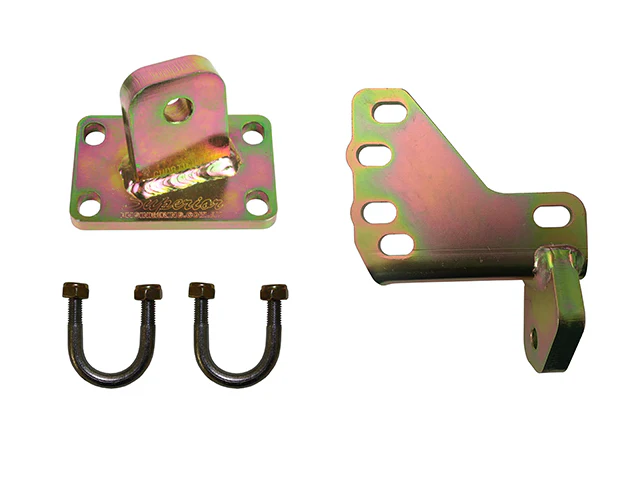 Toyota LandCruiser (02/2007-10/2016) Superior Engineering Superior Damper Brackets Upgrade Suitable For Toyota LandCruiser 70 Series (Tapered Pin) - DBTPLCR70-V2