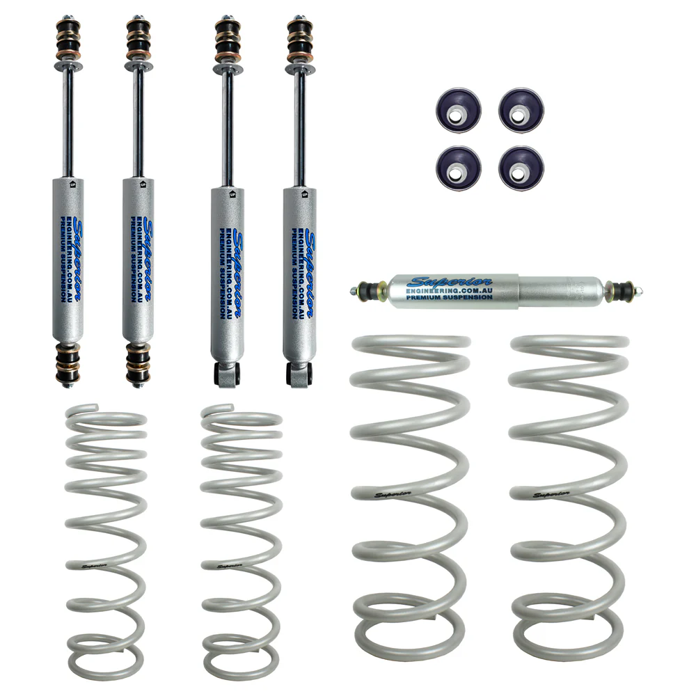 Toyota LandCruiser (04/1998-10/2007) Superior Engineering Superior Engineering Build-It-Your-Way Lift Kits Suitable For Toyota LandCruiser 105 Series - SUP-105-KIT-XXX