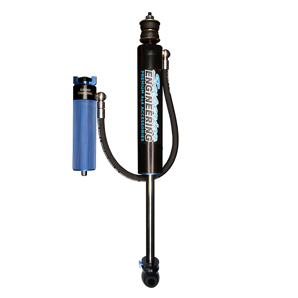 Toyota LandCruiser (05/1990-03/1998) Superior Engineering Superior 3 Way Adjustable 2.5 Monotube Remote Reservoir Black Series Shock Rear 2 Inch (50mm) Lift - SUP3W-6004P50