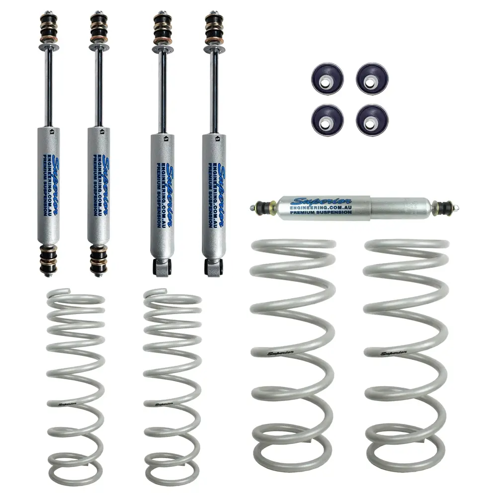 Toyota LandCruiser (05/1990-03/1998) Superior Engineering Superior Engineering Build-It-Your-Way Lift Kits Suitable For Toyota LandCruiser 80 Series - SUP-80-KIT-XXX