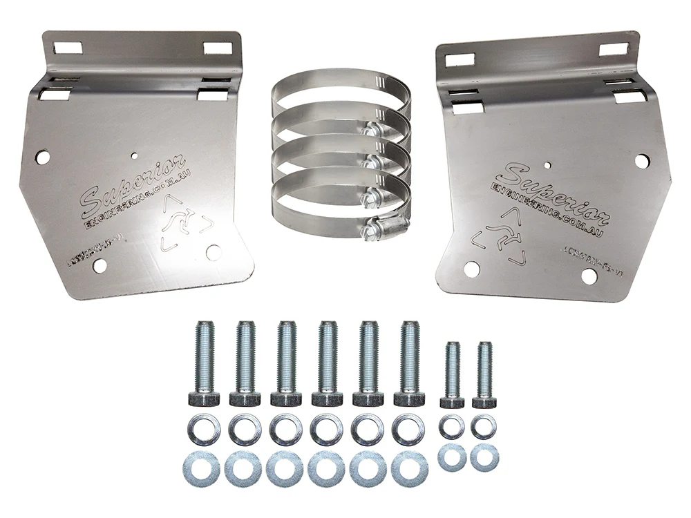 Toyota LandCruiser (07/2021-current) Superior Engineering Superior 2.5 Shock Reservoir Mount Suitable For Toyota LandCruiser 300 Series Front (Pair) - SUP-LCR300RESMNTF2.5-XXX