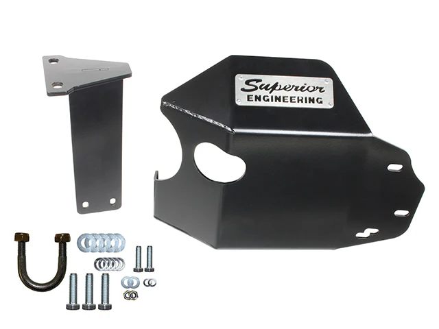 Toyota LandCruiser (09/1999-03/2007) Superior Engineering Superior Transfer Case Guard Suitable For Toyota LandCruiser 78 Series (99-16)/79 Series Single Cab (99-16) - SUP-TRANS79