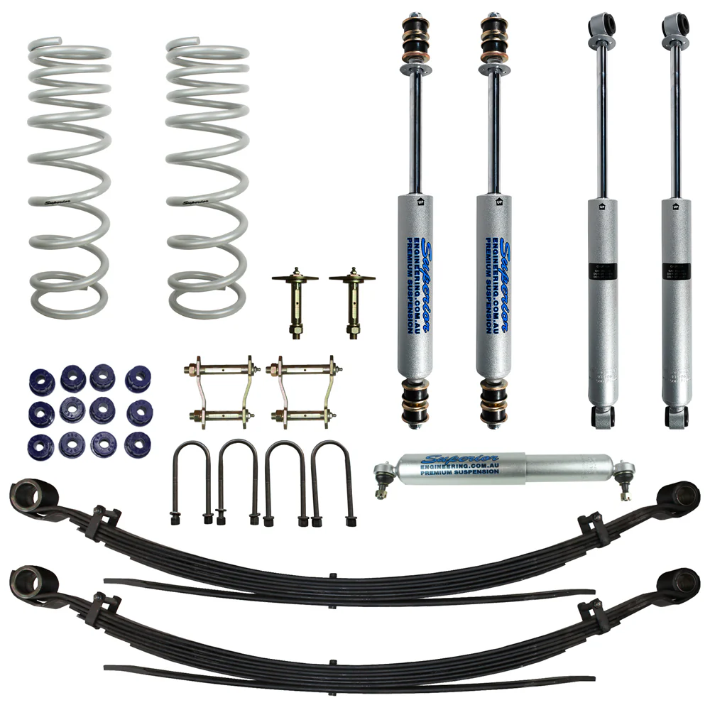 Toyota LandCruiser (10/2022-current) Superior Engineering Superior Engineering Build-It-Your-Way Lift Kits Suitable For Toyota LandCruiser 78 Series 2023 on 2.8lt 4cyl - SUP-78G3-4-KIT-XXX