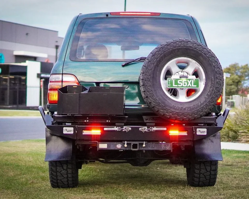 Toyota Landcruiser 105 Series (1999-2022) Rear Bar The Cruiser Company - Image 3